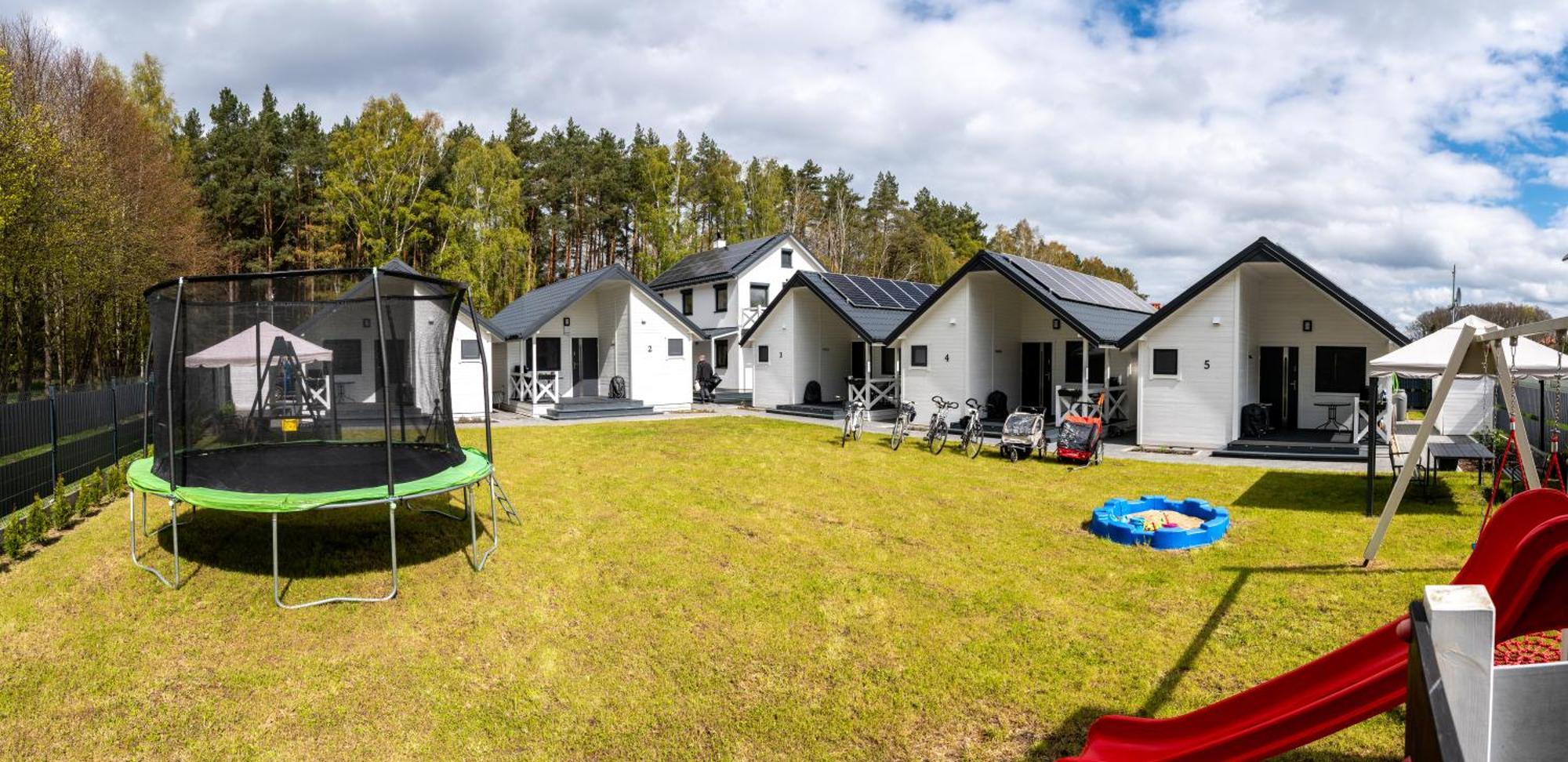 Villa Bialy Koral Rusinowo  Esterno foto
