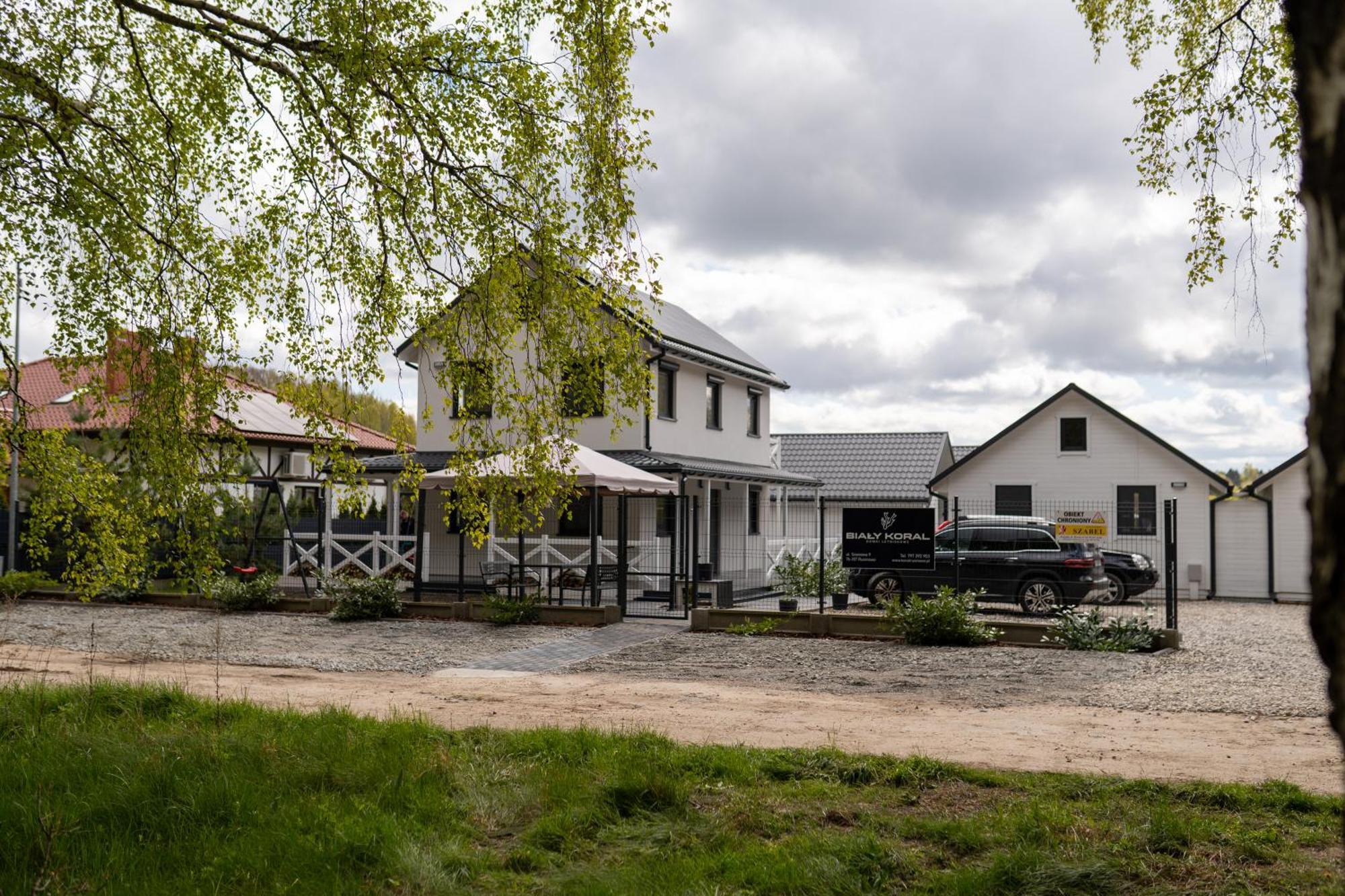 Villa Bialy Koral Rusinowo  Esterno foto